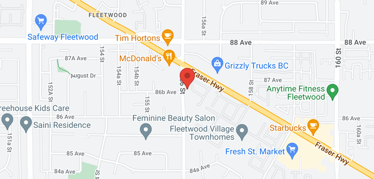 map of 30 8670 156TH STREET